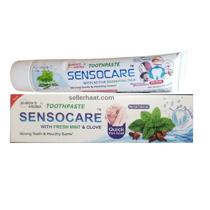 Sensocare Toothpaste with Active Essential Oils